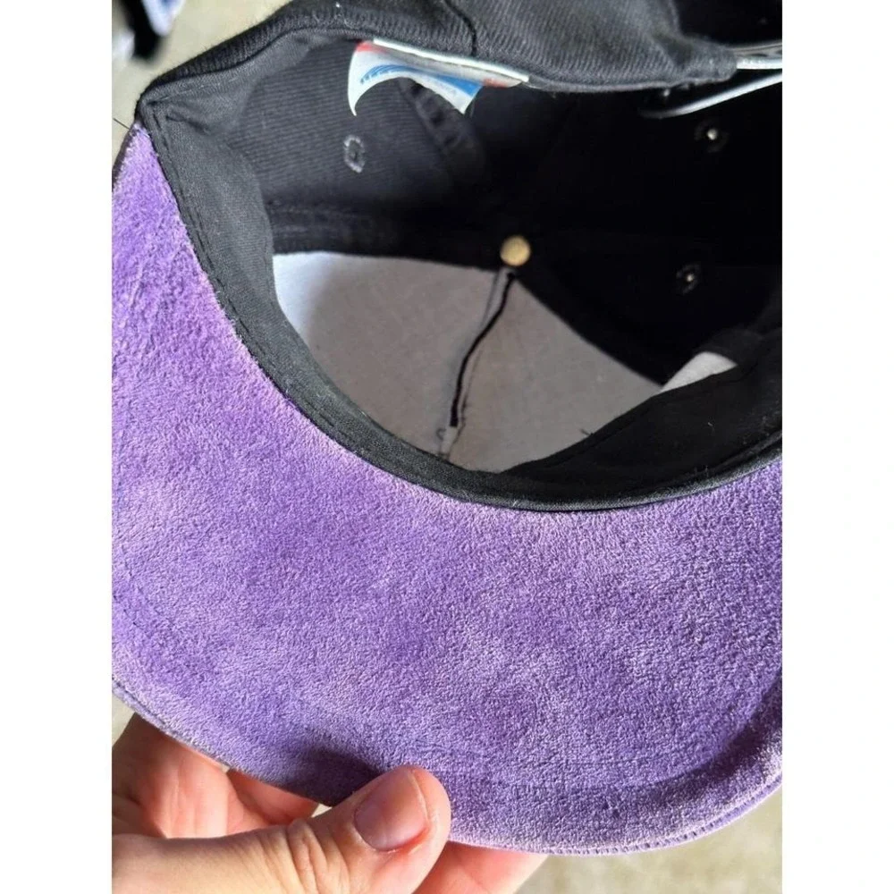 Chevrolet Suede Snapback Chevy Black One Size Adjustable San Sun‎